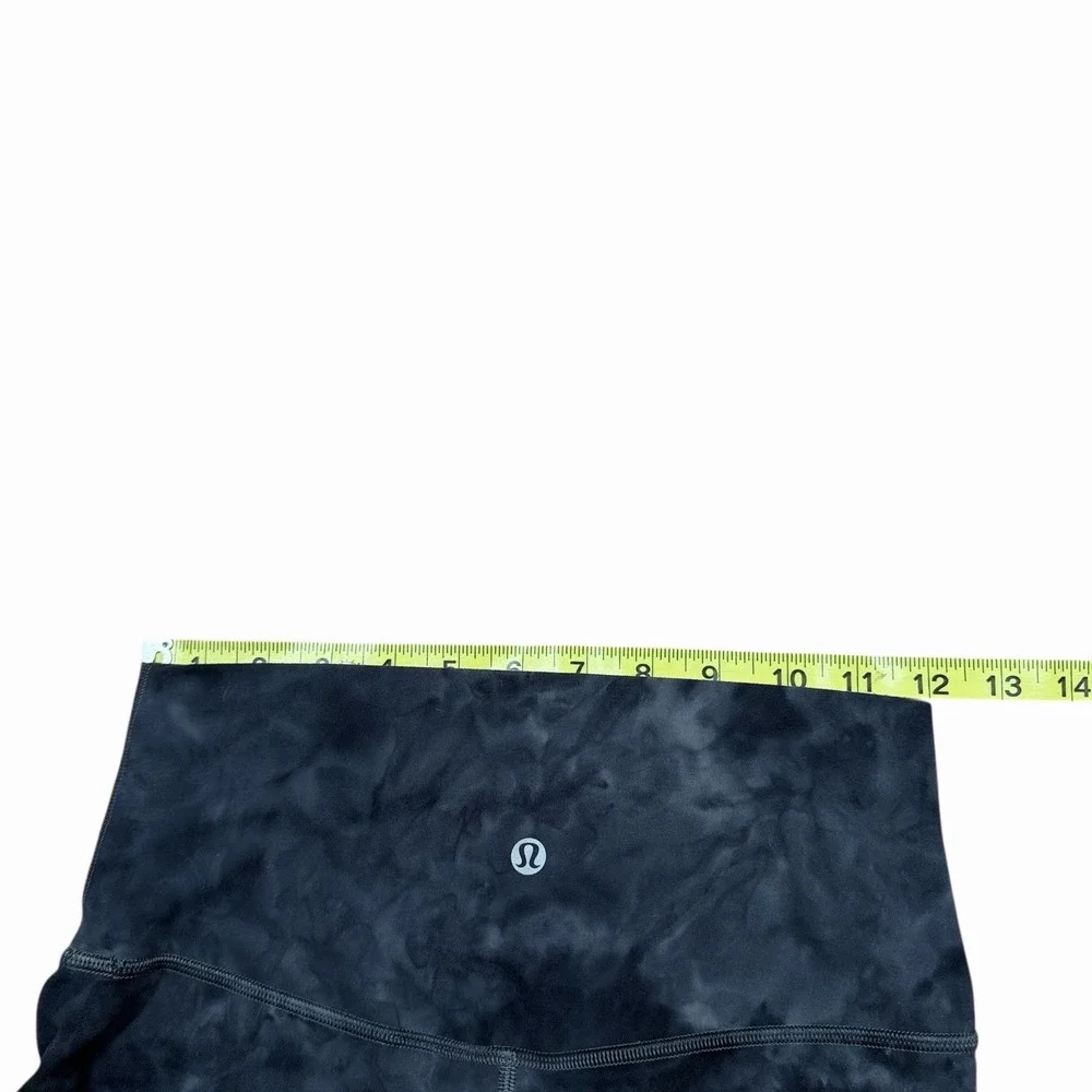 Lululemon Align High Rise Crop 21' Leggings - Diamond Dye Pitched‎ Grey - Size 6